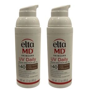 EltaMD - UV Daily Deep Tinted Sunscreen (2 X 1.7 oz) - SPF 40